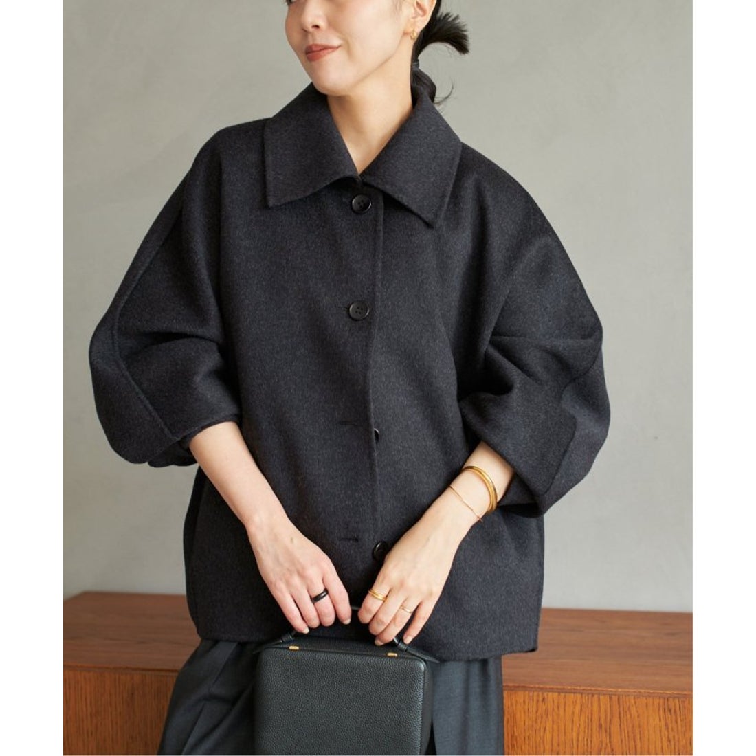 プラージュ Plage HAMILTON Jacket コート （ブラック B