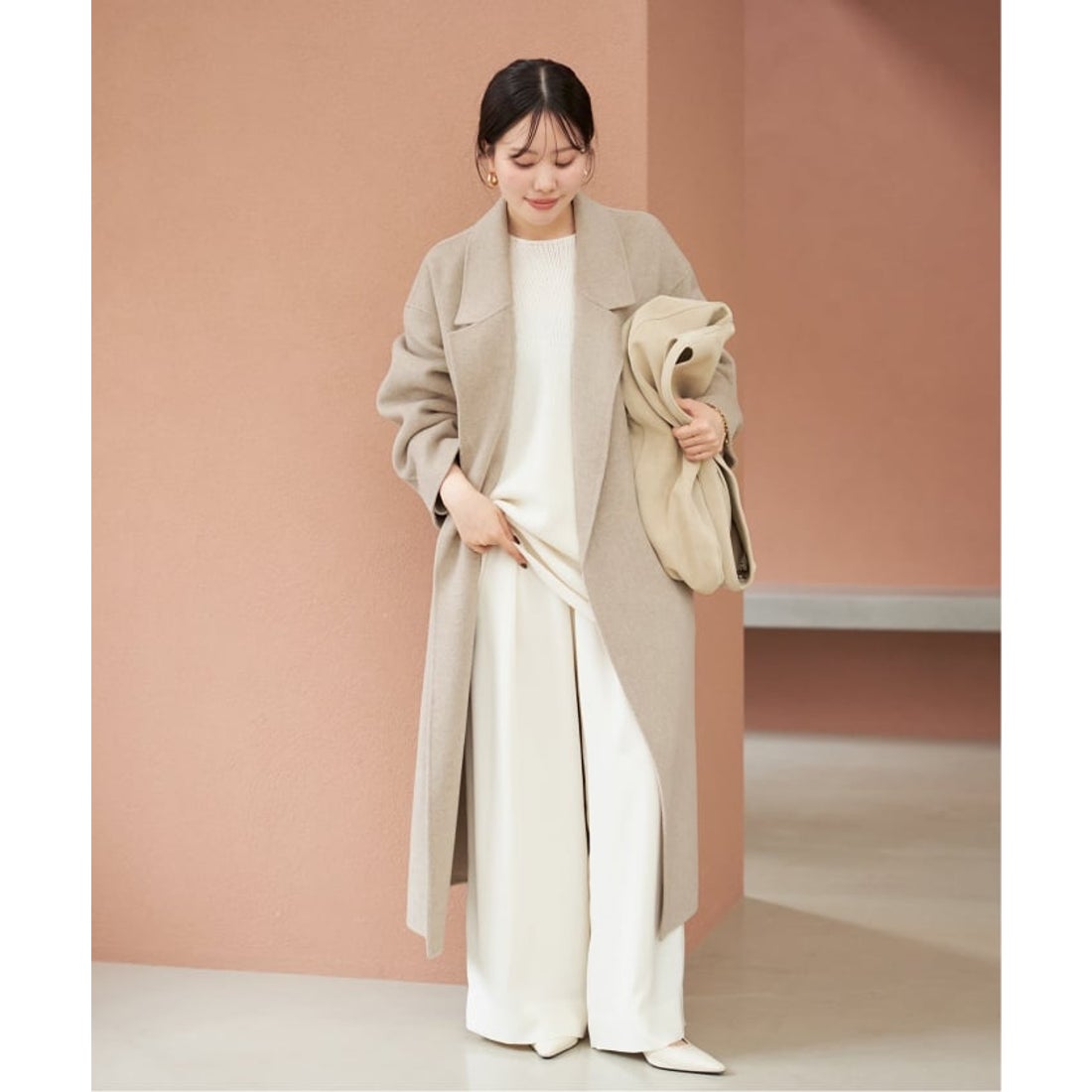 プラージュ Plage 《追加》ハミルトン ストール コート （ブラック