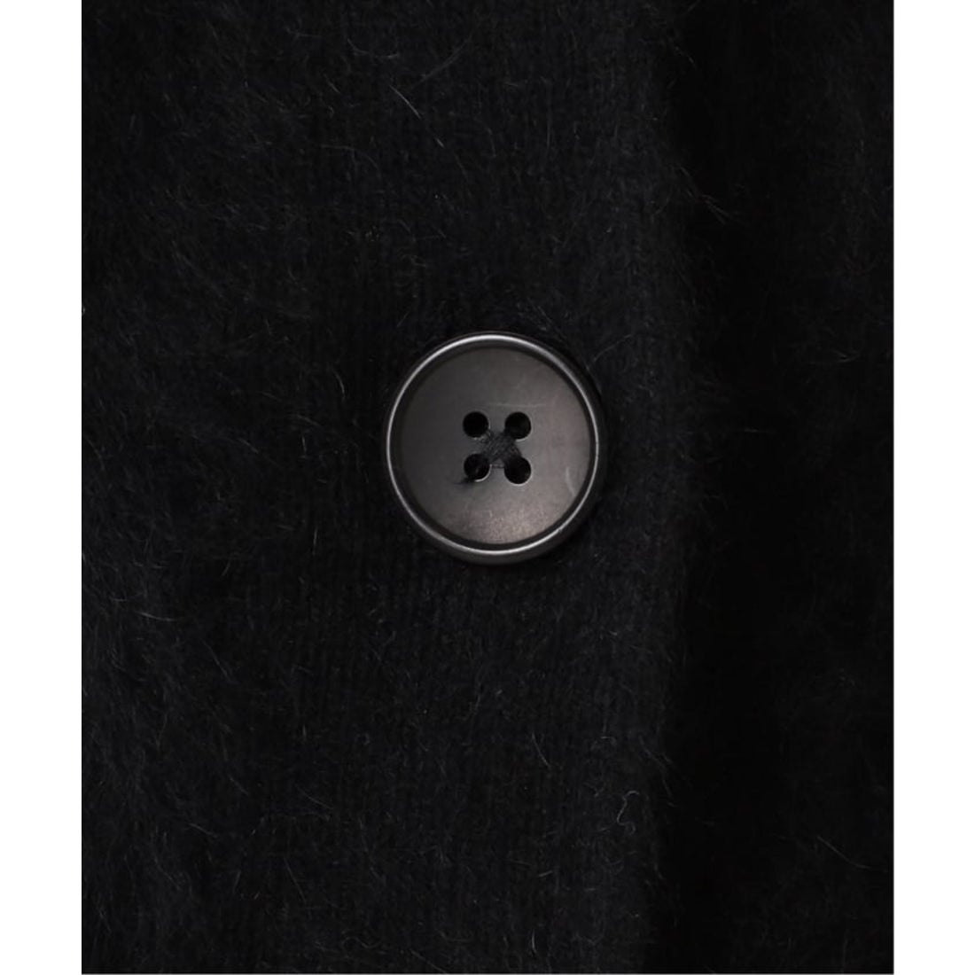 プラージュ Plage Fur Midi カーディガン （ブラック） -ファッション