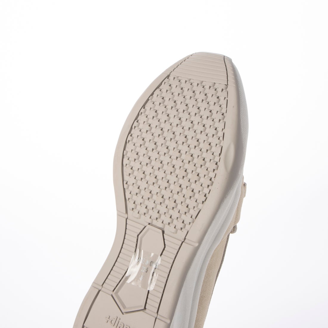 プラスダイアナ ＋diana カジュアルビットローファー （アイボリー人工