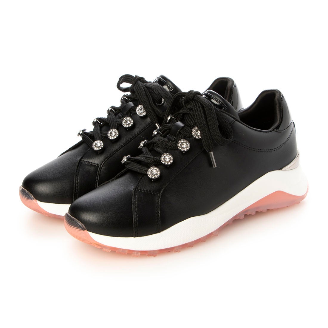 プラスダイアナ ＋diana 【+dianaGOLF】レースアップゴルフシューズ