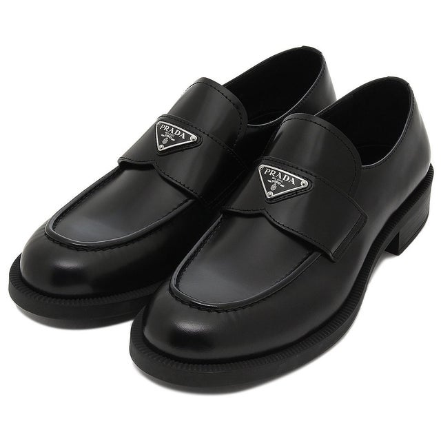 プラダ PRADA ローファー オックスフォード ブラッシュドレザー
