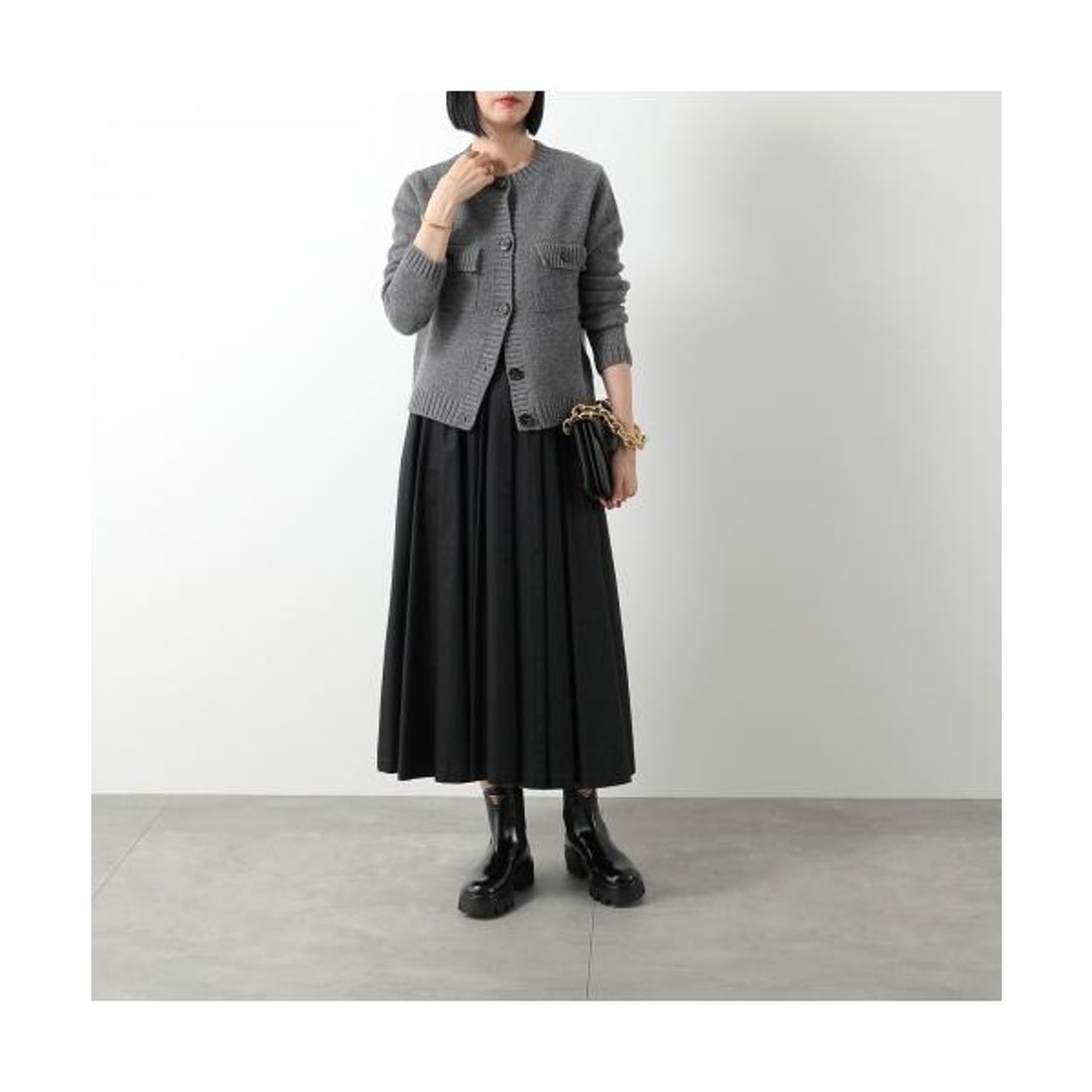 プラダ PRADA PRADA サイドゴアブーツ 1T186O 055 ショートブーツ