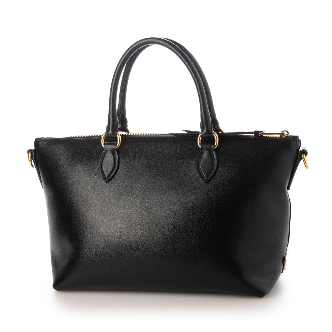 プラダ PRADA ☆ロゴエンボスレザー2WAYハンドバッグ - BORSA A MANO