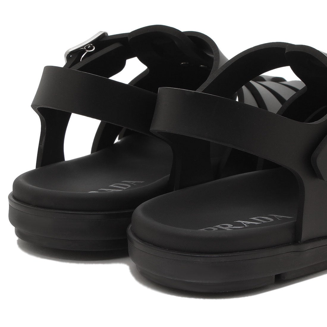 プラダ PRADA サンダル フィッシャーマンサンダル トライアングルロゴ