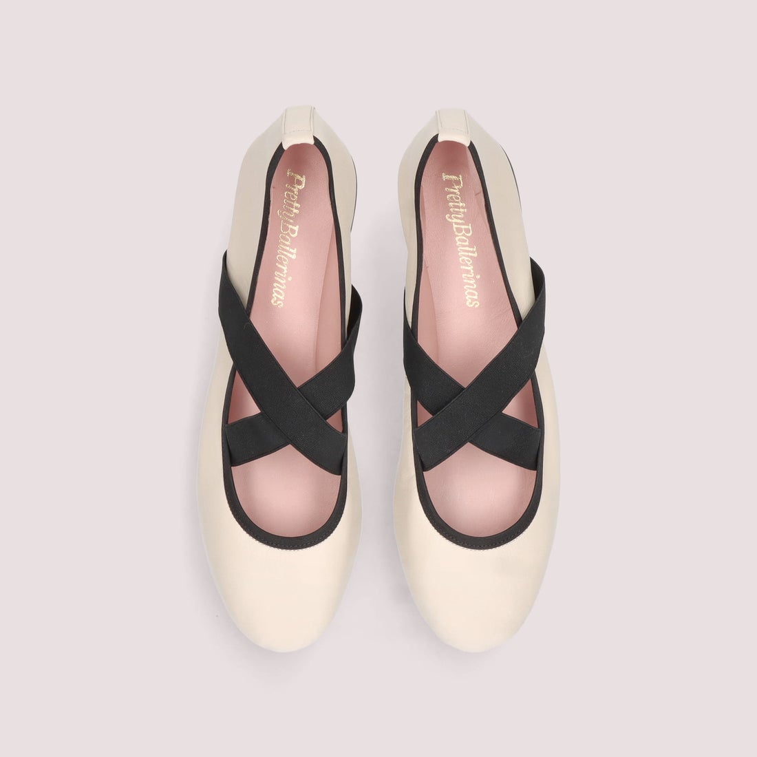 NICOLE crisscross ballerinas / ニコル クリスクロス バレリーナ