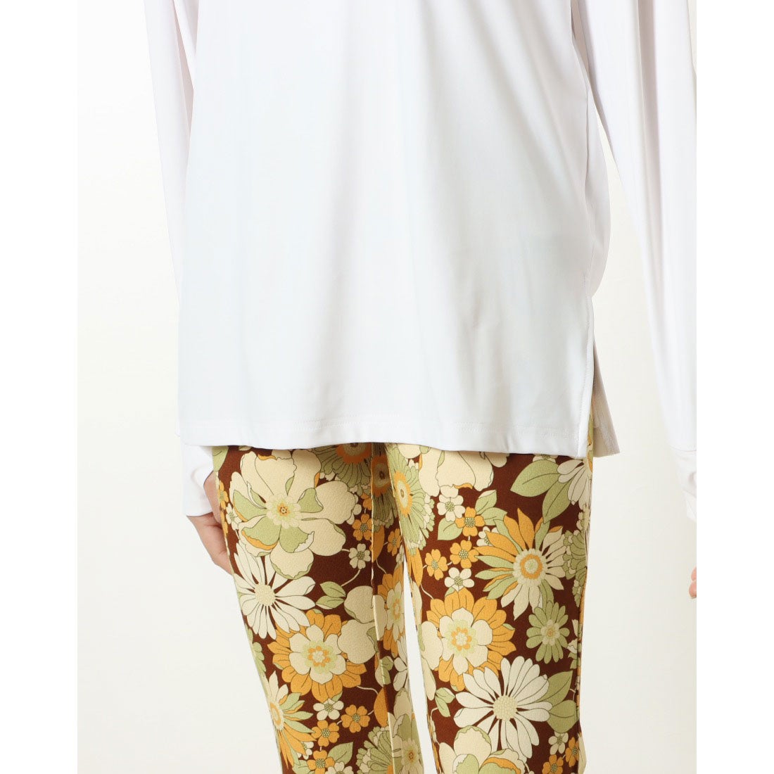 ロキシー ROXY VINTAGE FLOWER L/S T （ホワイト） - ファッション通販