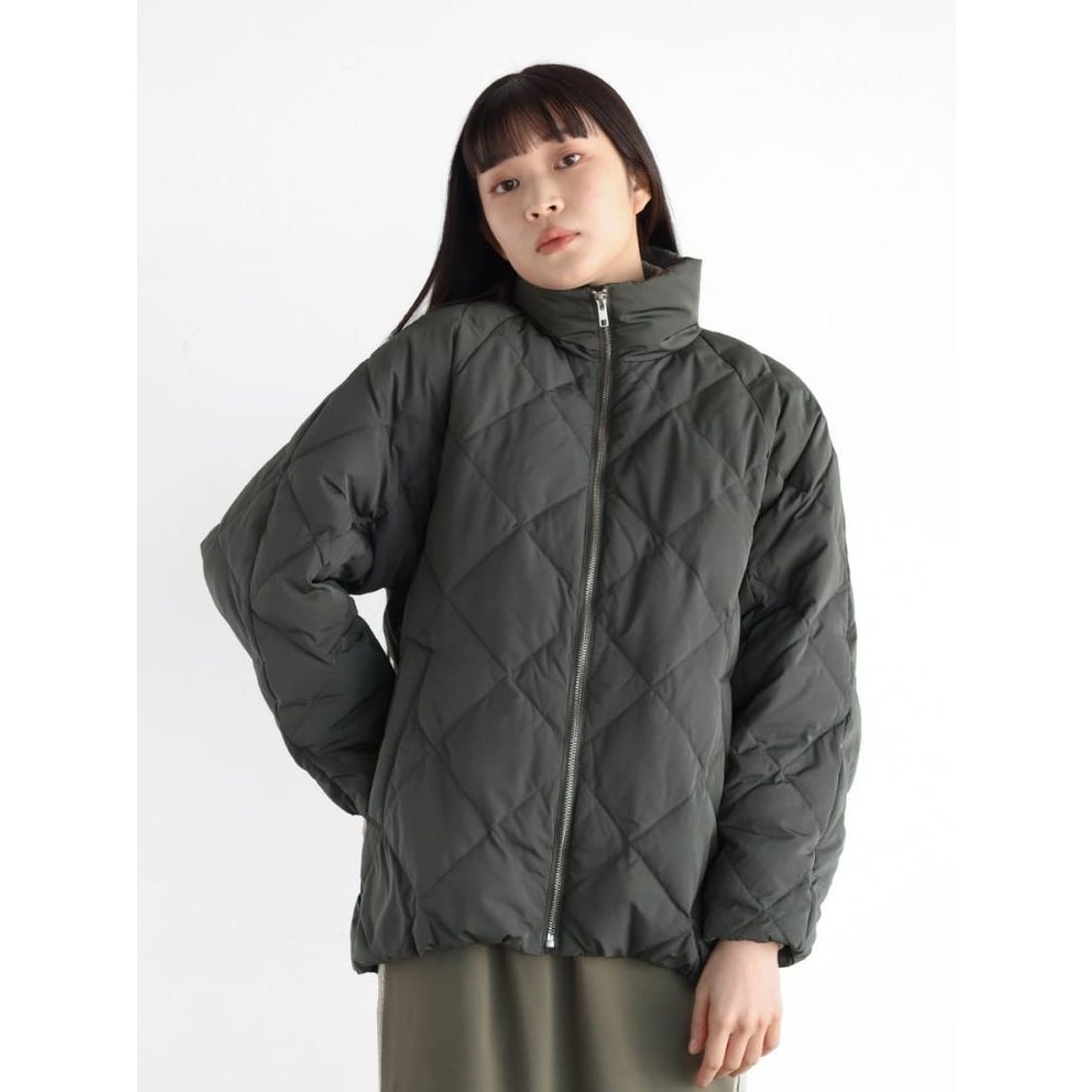 ラディエイト RADIATE ハイネックキルティングダウンジャケット