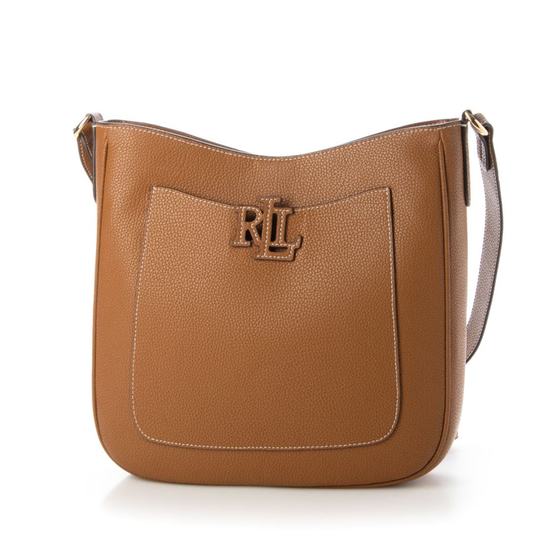 ラルフローレン RALPH LAUREN ☆レザーRLLロゴ外ポケットショルダー
