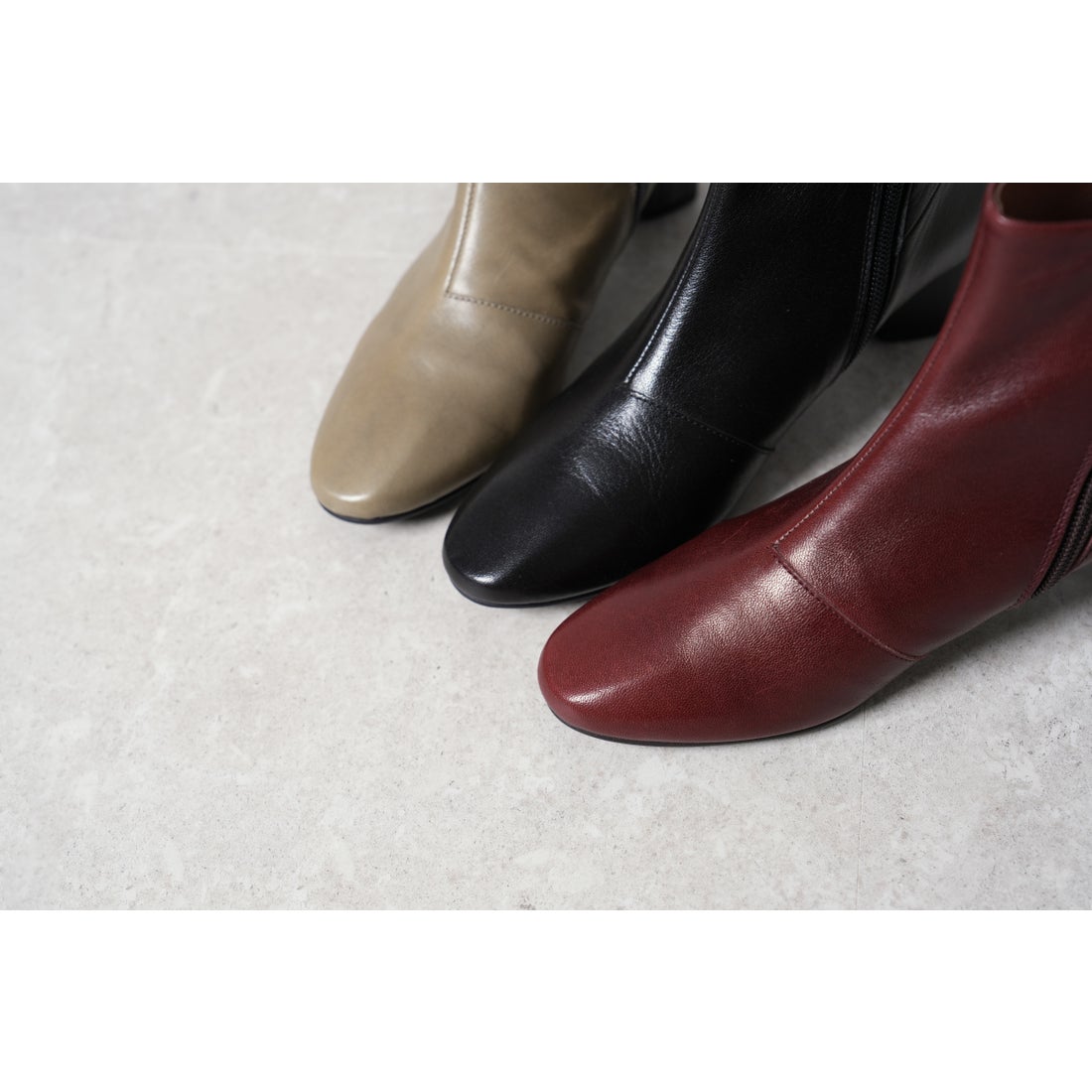 ラボ キゴシ ワークス RABOKIGOSHI works 4.5cm本革ラウンドトウ