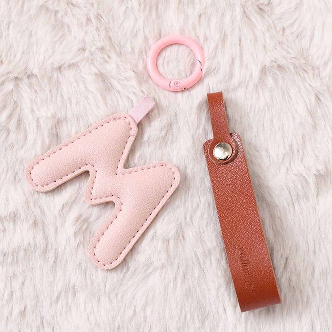 リアルスタイル REAL STYLE キーホルダー ストラップ イニシャル