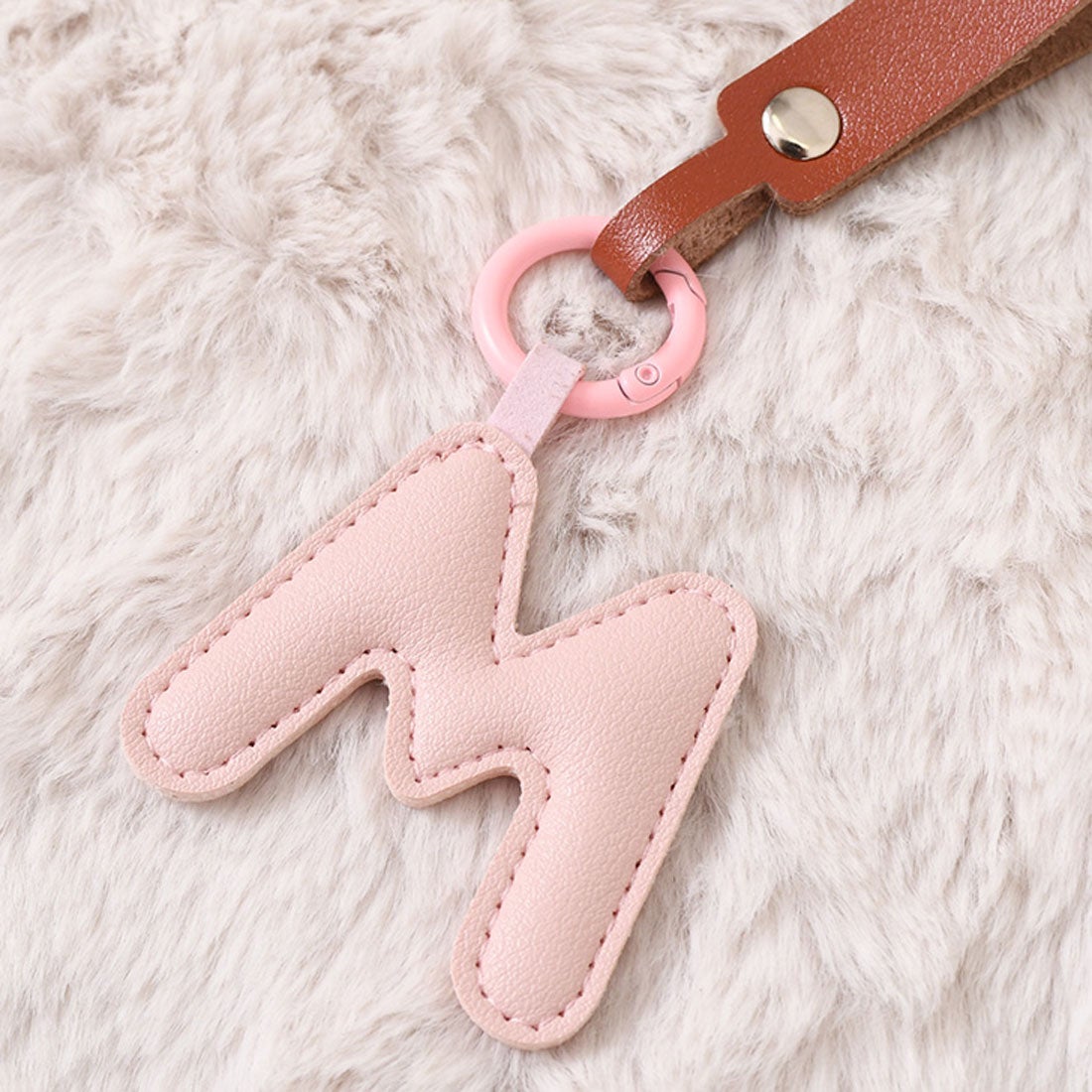 リアルスタイル REAL STYLE キーホルダー ストラップ イニシャル