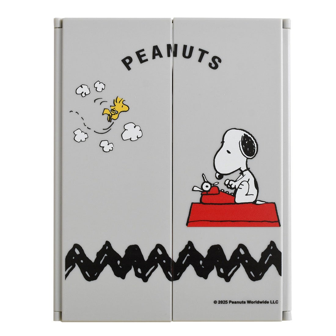 リアルスタイル REAL STYLE 三面鏡 卓上 ミラー 折りたたみ スヌーピー