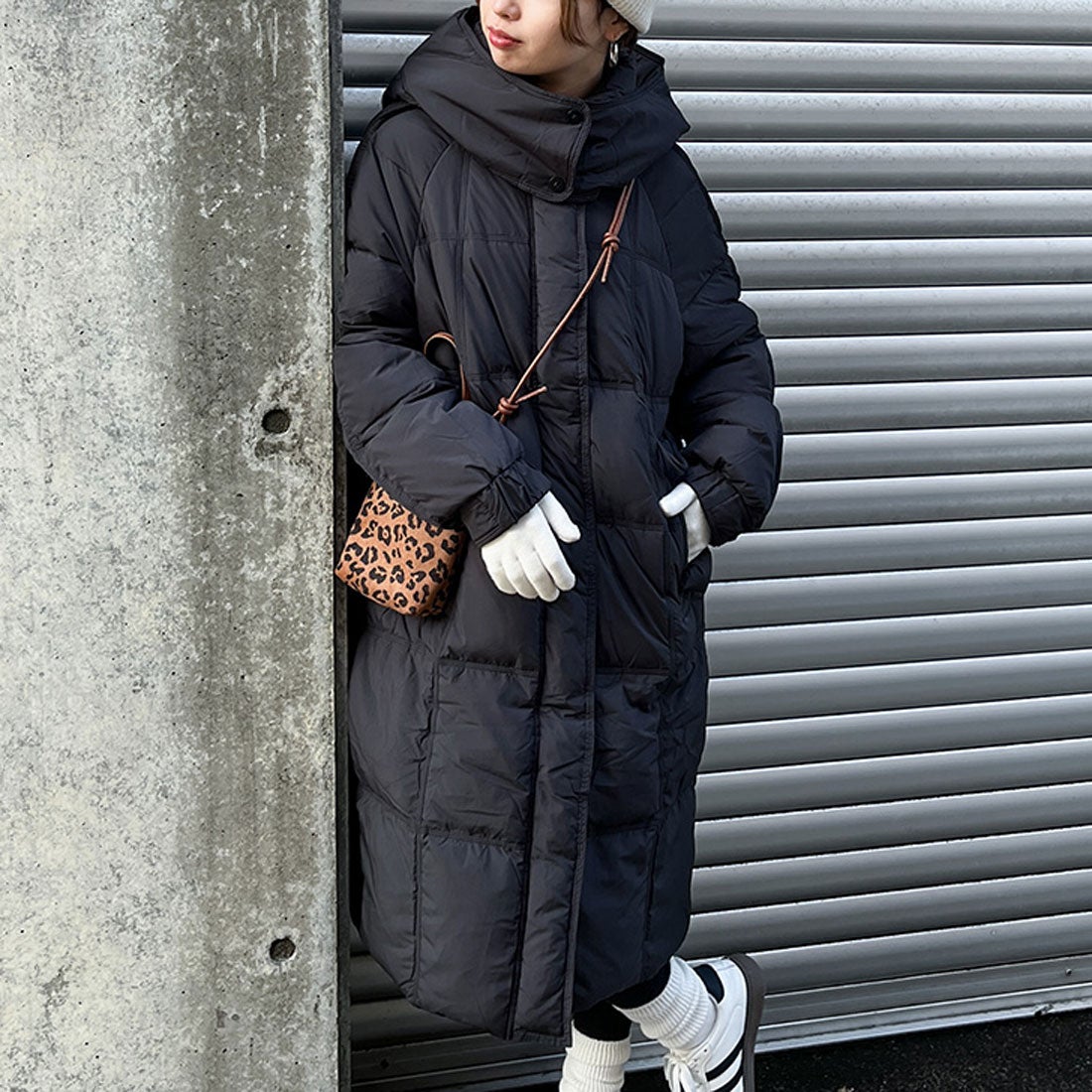 リアルスタイル REAL STYLE ダウンコート レディース ロング