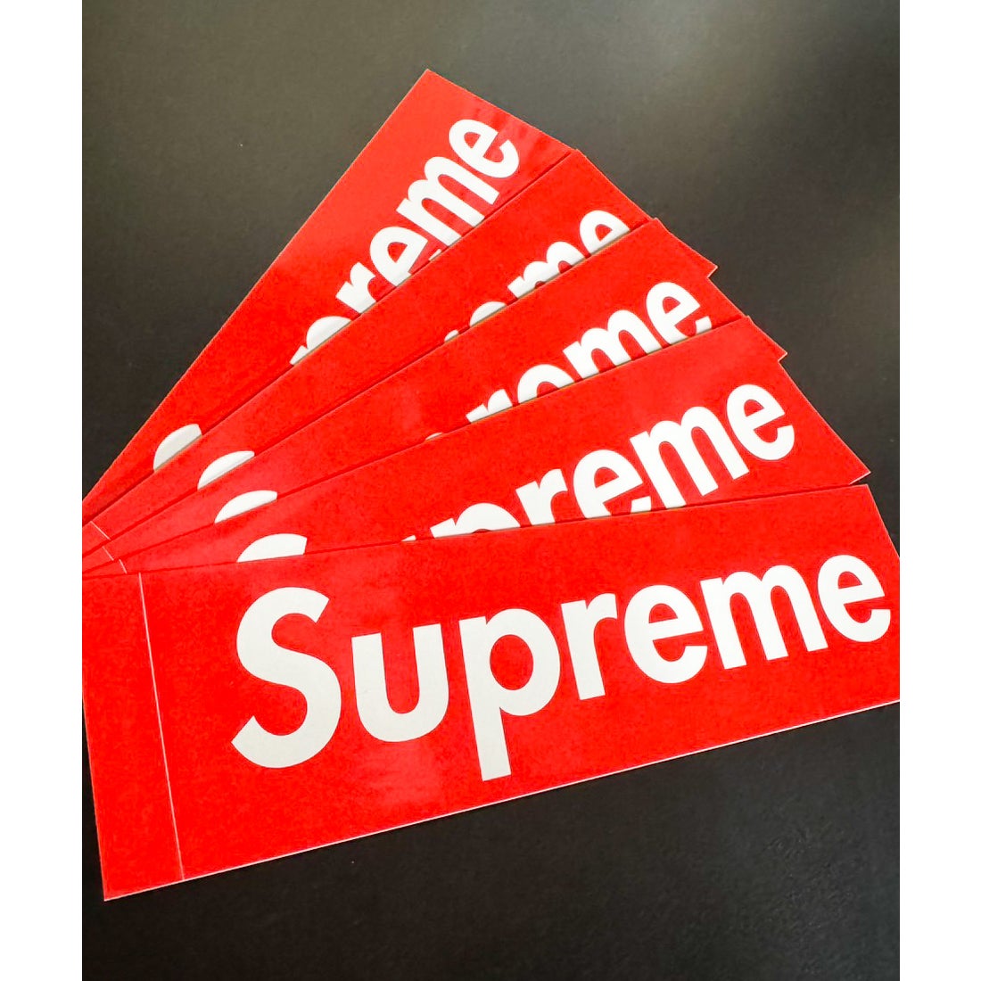 エーアールエムジー ar/mg Supreme ステッカー5枚セット （レッド