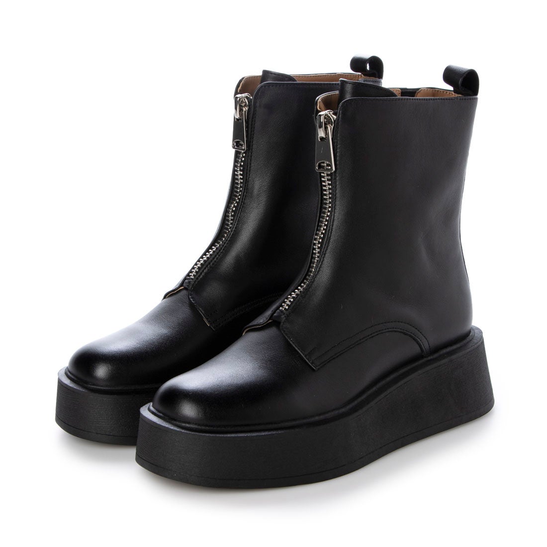レメ REMME センタージップショートブーツ （ブラック