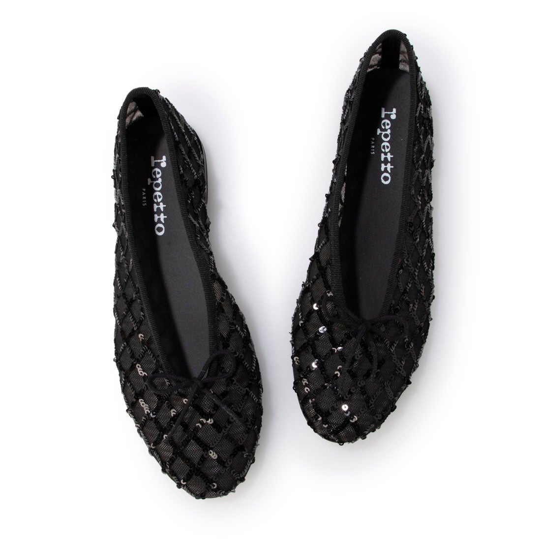 レペット Repetto LILOUH フラットバレエパンプス（ブラック） -靴
