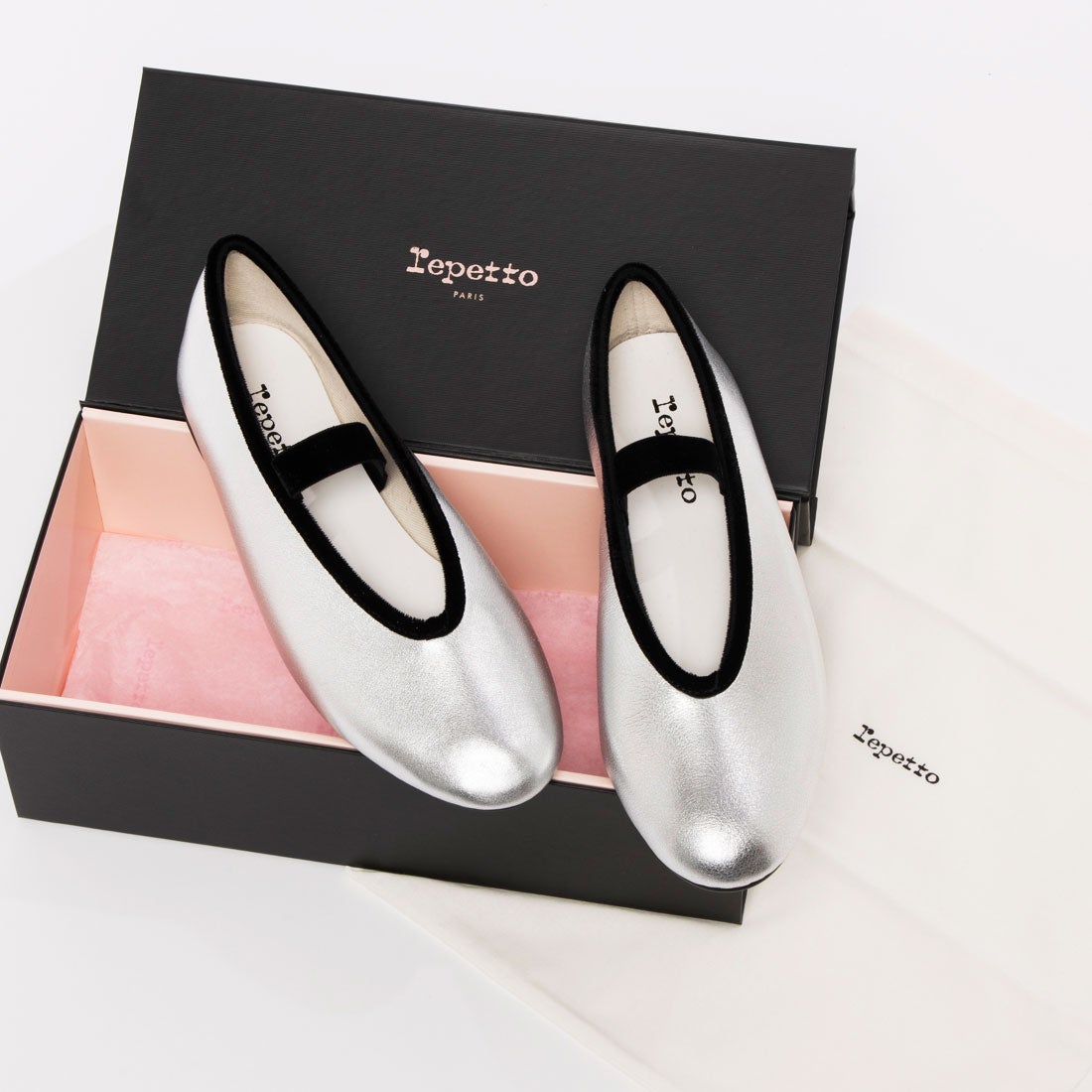 Repetto LILOUH BAB (シルバー) -靴＆ファッション通販 ロコンド〜自宅