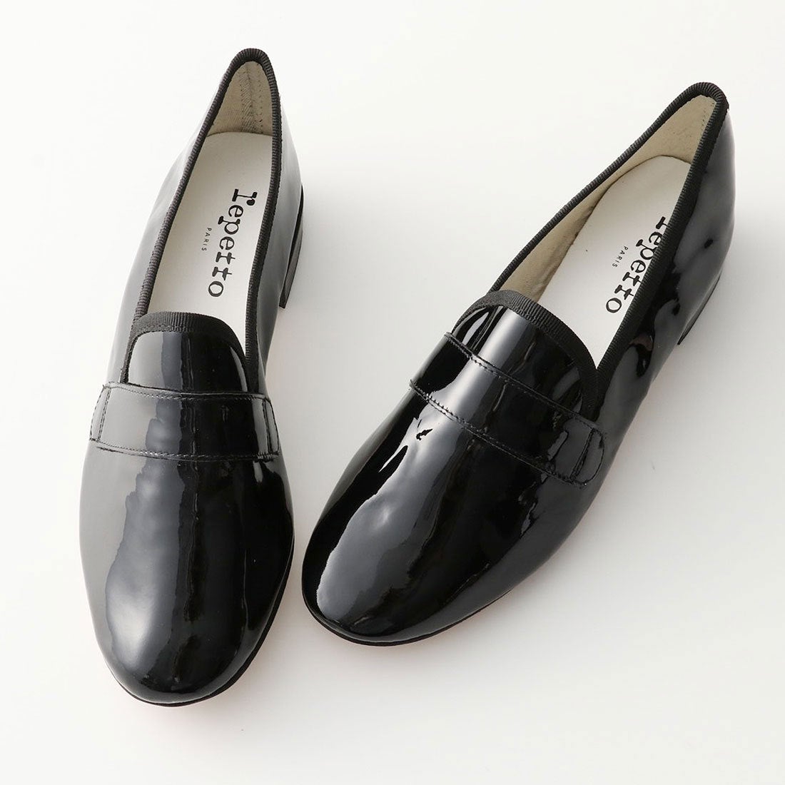 Repetto 〇レペット repetto MICHAEL （ブラックエナメル） -靴