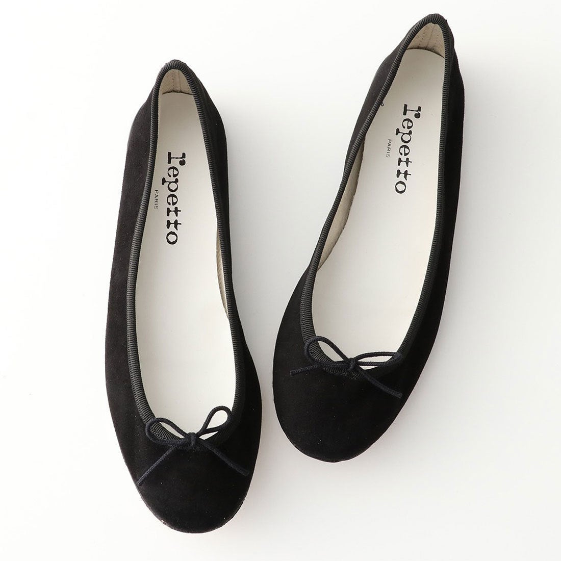 Repetto 〇レペット repetto CENDRILLON （ブラックスエード） -靴
