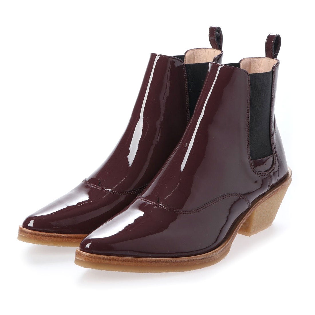 Repettoボルドーヒール付きシューズ41 Repettoボルドーヒール付き