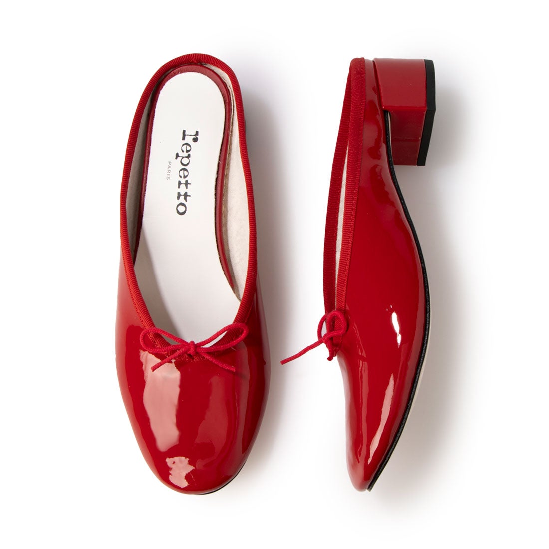 Repetto レペット repetto CAMILLE MULE （レッド） - ファッション