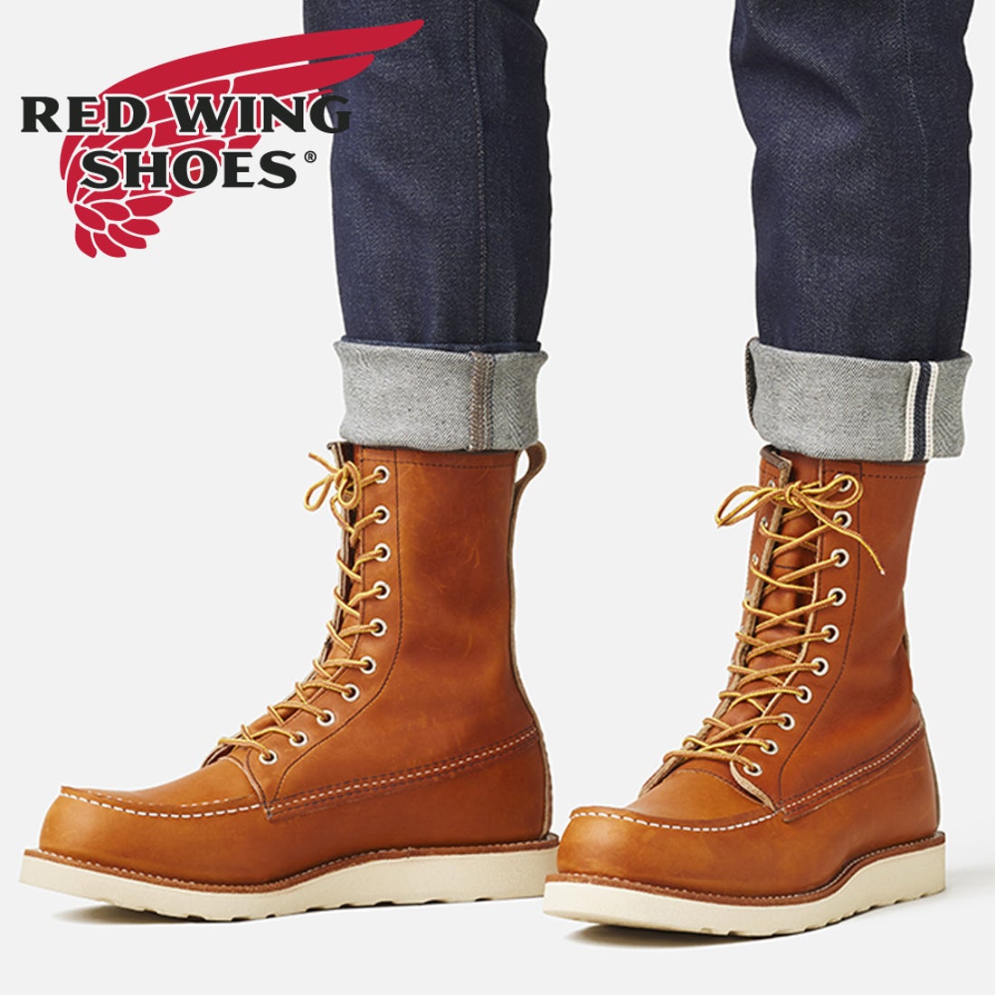 レッドウィング RED WING メンズ ブーツ 8インチ クラシックモック 8