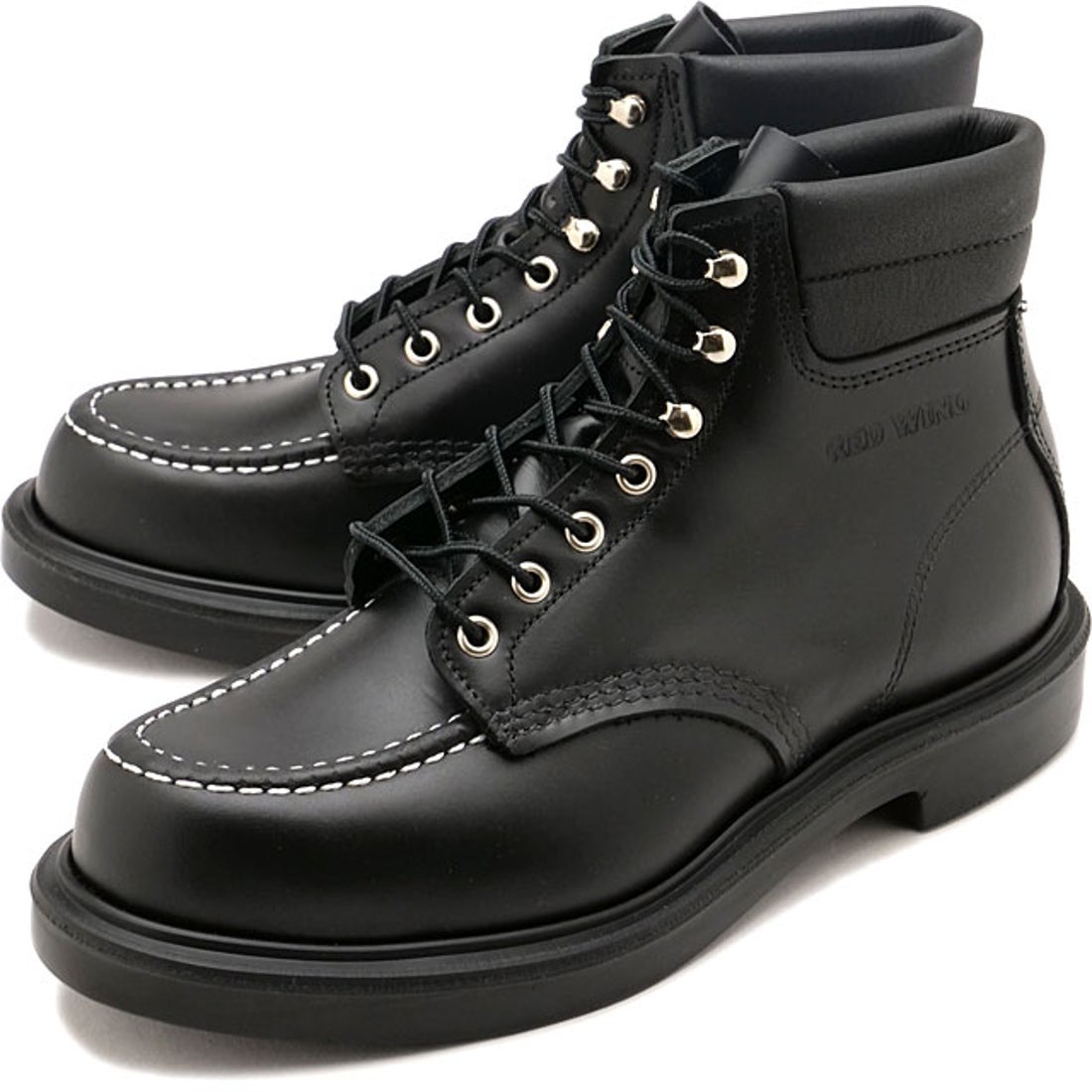 レッドウィング RED WING SUPER SOLE 6 MOC-TOE ＃8133 BLACK-CHROME