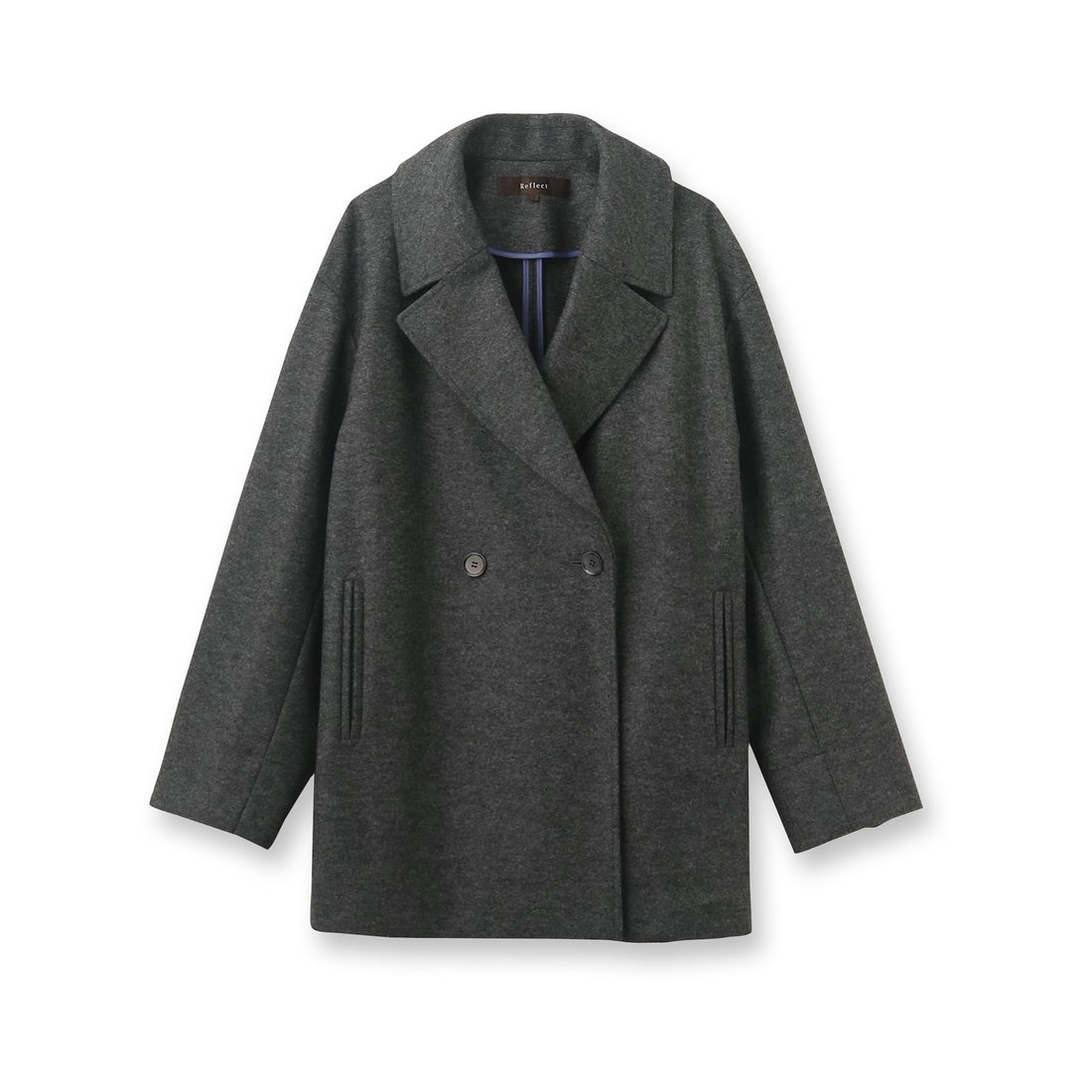 リフレクト Reflect 【WEB限定カラーあり】ウール混メルトンライク