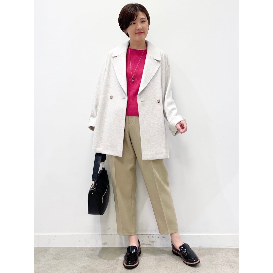 リフレクト Reflect 【WEB限定カラーあり】ウール混メルトンライク