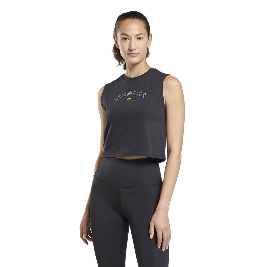 レズミルズ ボディコンバット クロップド タンク トップ / Les Mills