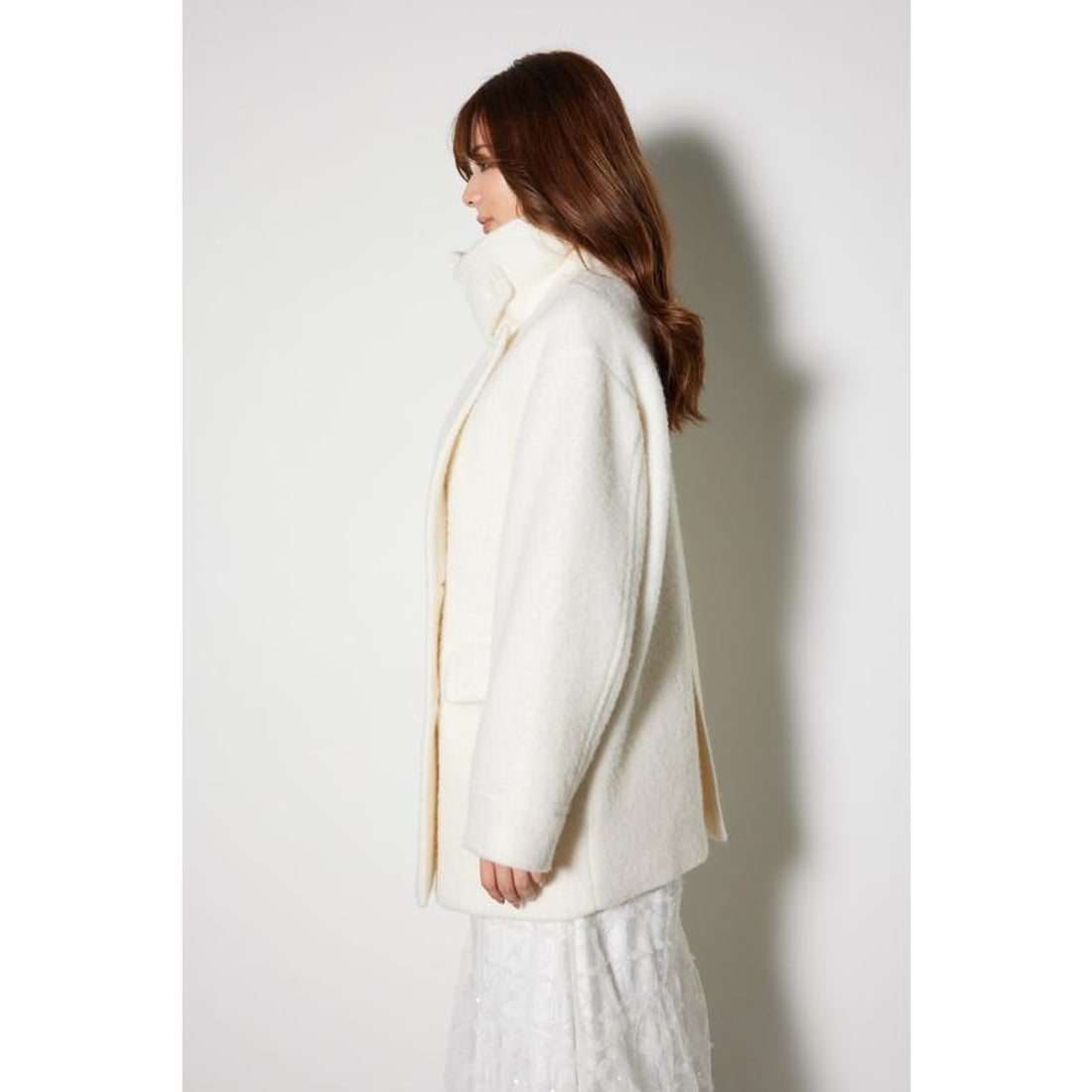 rienda スライバーメニーウェイPコート GRY -靴＆ファッション通販