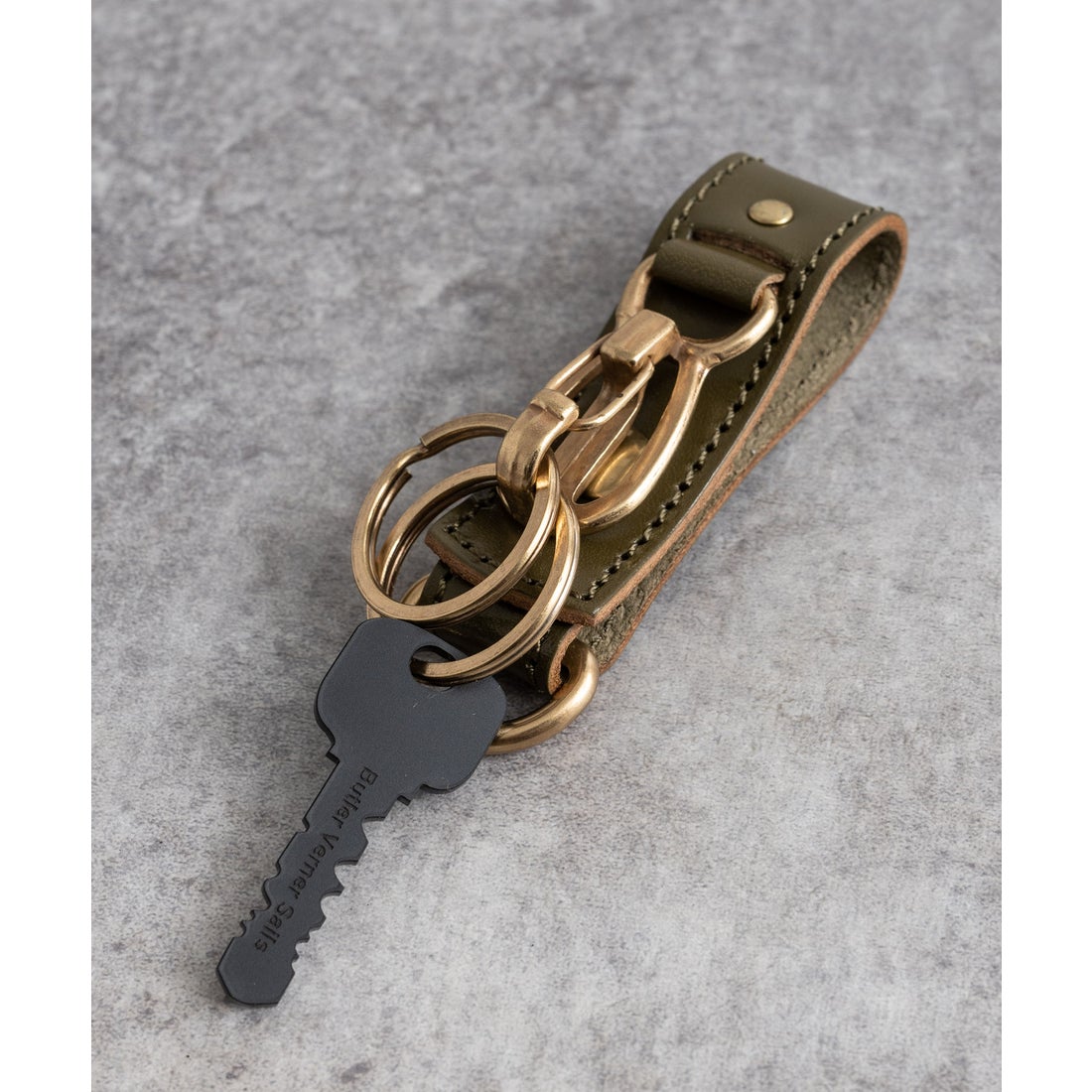 ロッキーモンロー Rocky Monroe キーホルダー ベルトループ 本革