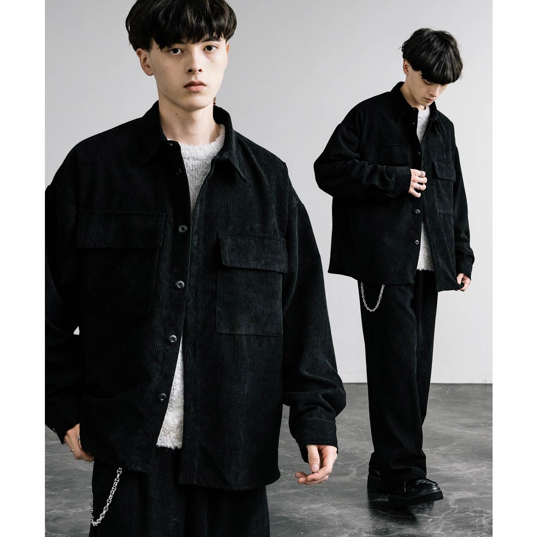 ロッキーモンロー Rocky Monroe セットアップ コーデュロイ メンズ CPO