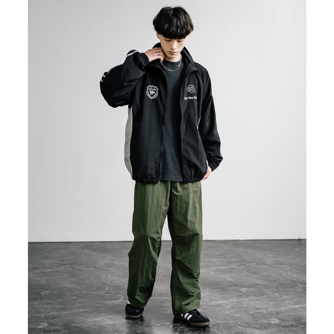 ロッキーモンロー Rocky Monroe ナイロンジャケット ブルゾン メンズ