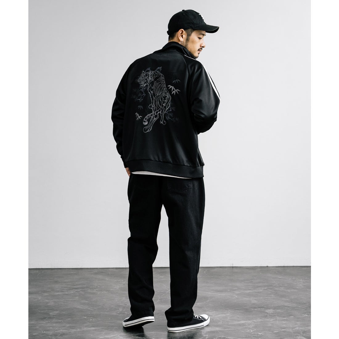 ロッキーモンロー Rocky Monroe トラックジャケット ジャージ 和柄刺繍