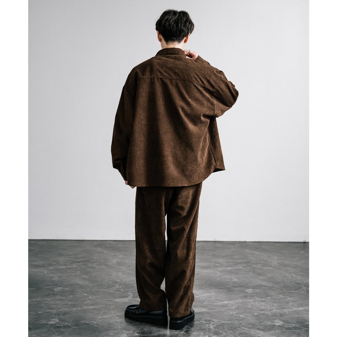 もんきちサンタニエッロ コーデュロイ セットアップ 大きいサイズ 50
