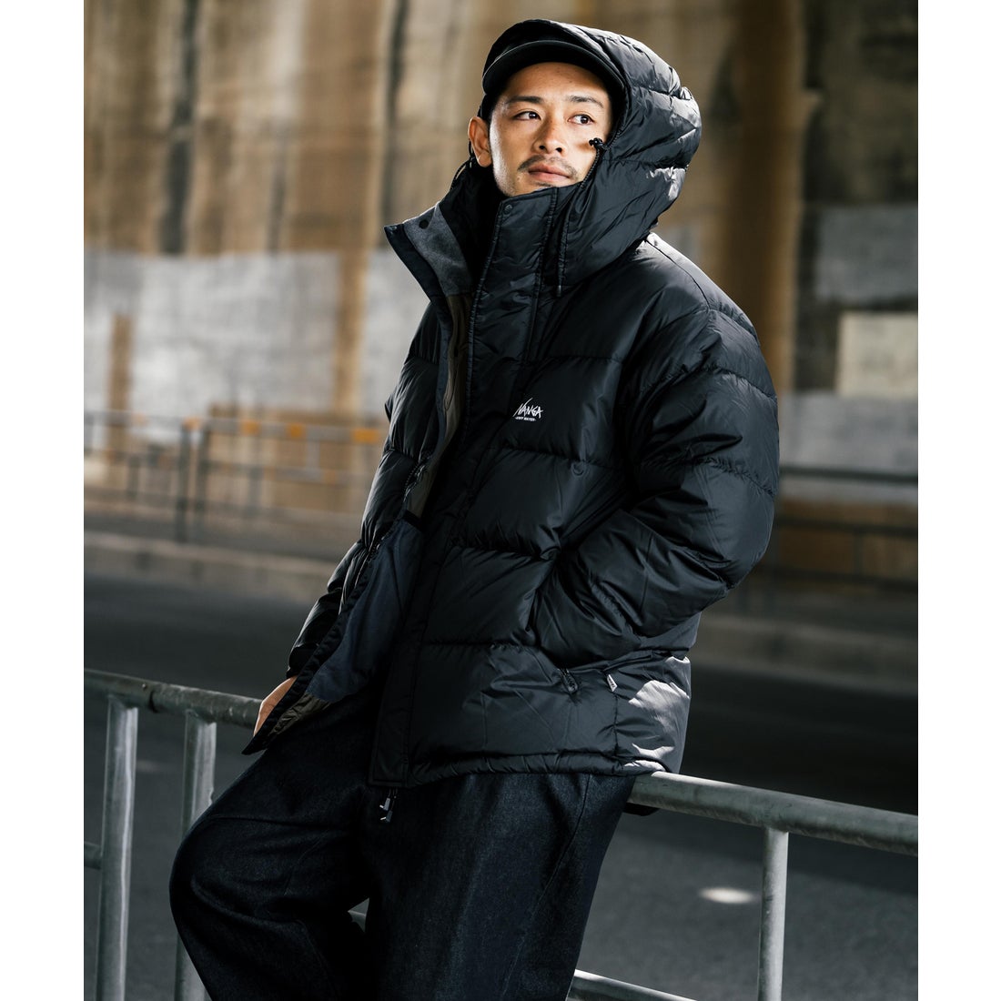 ロッキーモンロー Rocky Monroe NANGA ナンガ レトロ ダウンジャケット