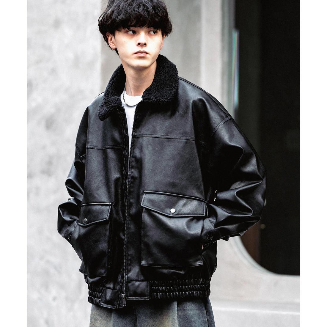 ロッキーモンロー Rocky Monroe ブルゾン フライトジャケット メンズ