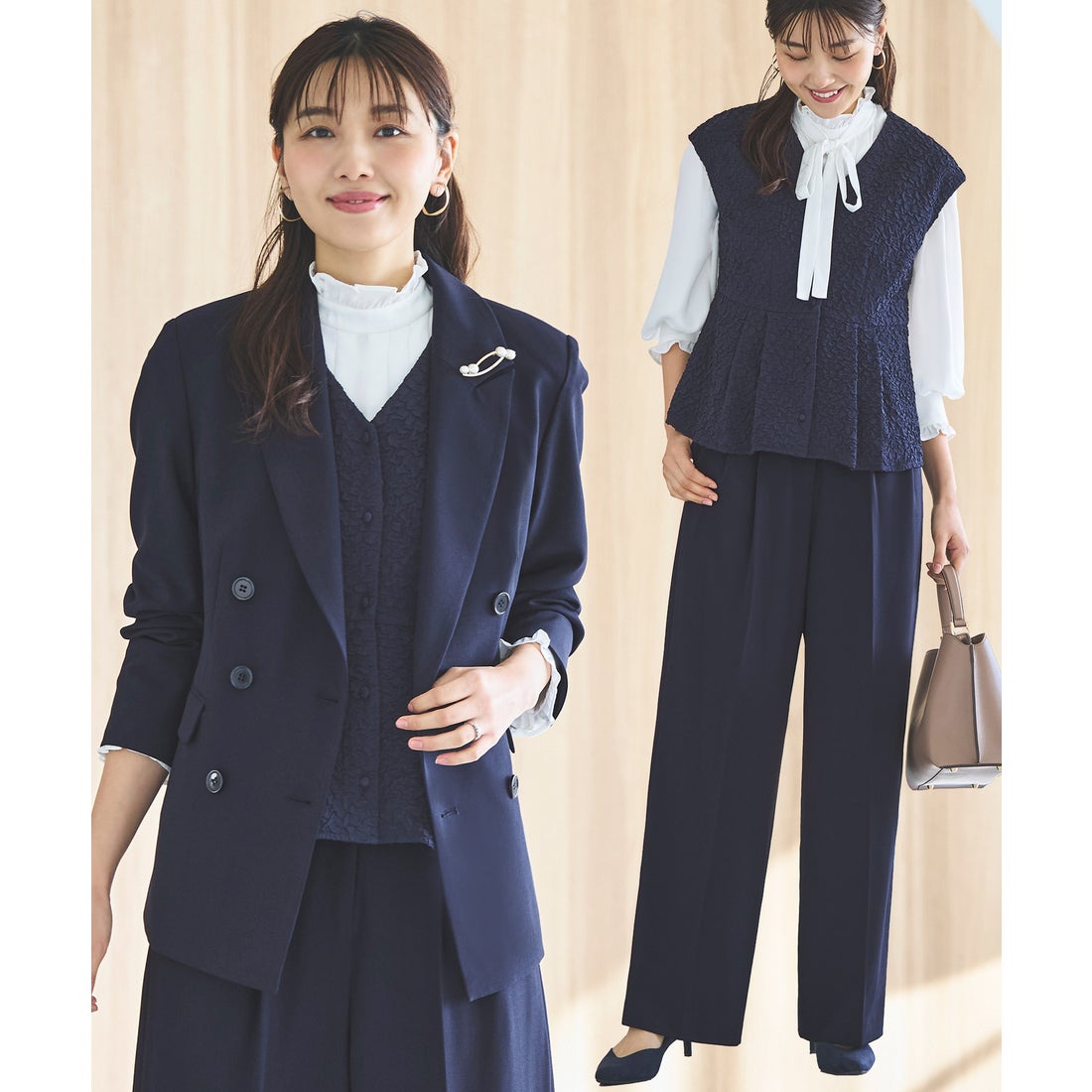 ルイルエブティック RUIRUE BOUTIQUE ストレッチ ｜ ピークドラペル