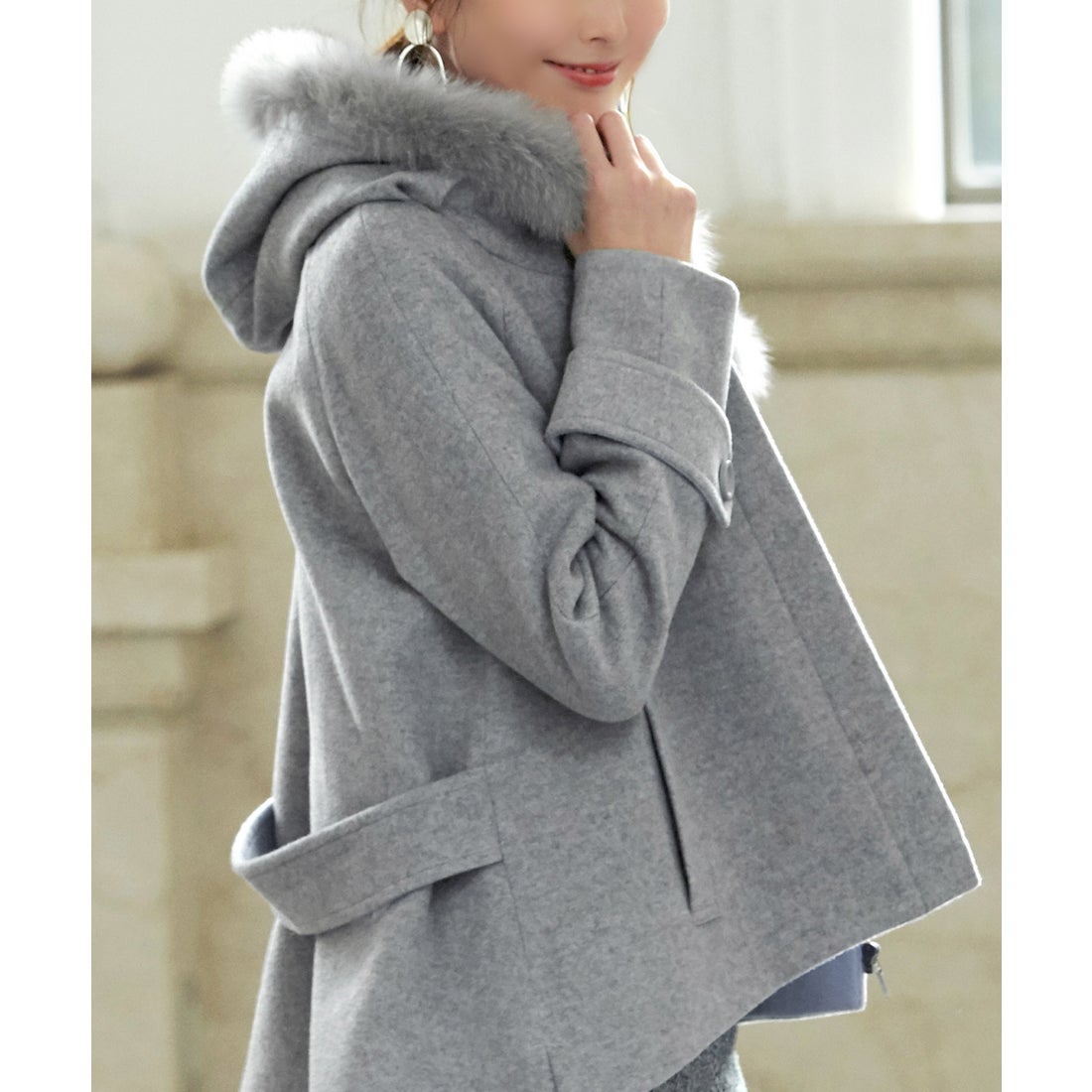 ルイルエブティック RUIRUE BOUTIQUE フォックスファーイレギュラー