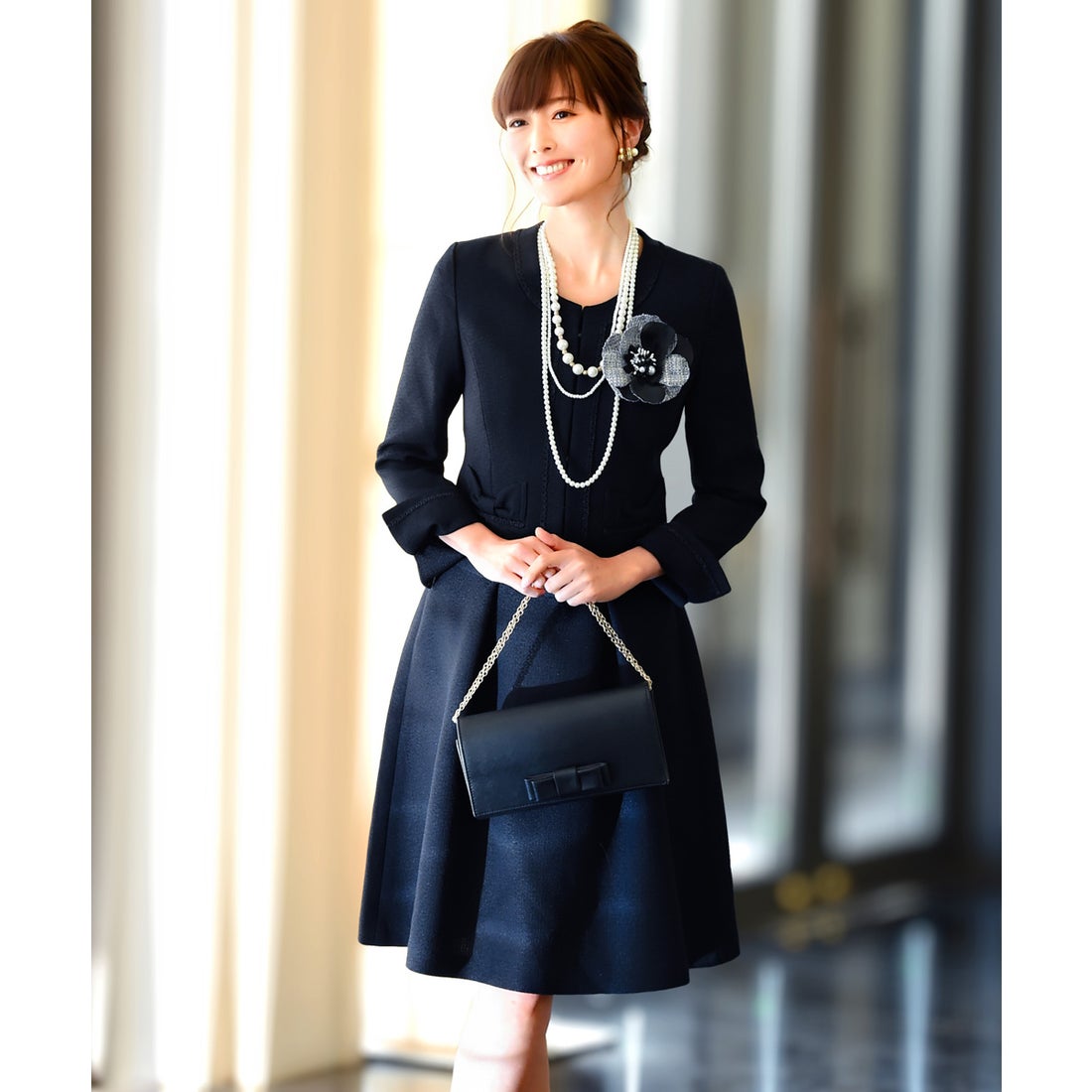 ルイルエブティック RUIRUE BOUTIQUE ツイードジャケット&フリル