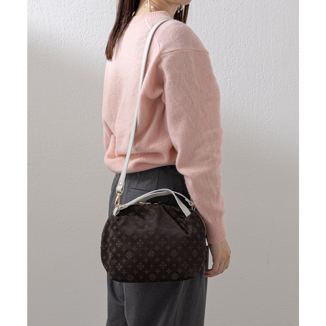 ラシット russet ミニショルダーバッグ（CE－439） （Black/BR