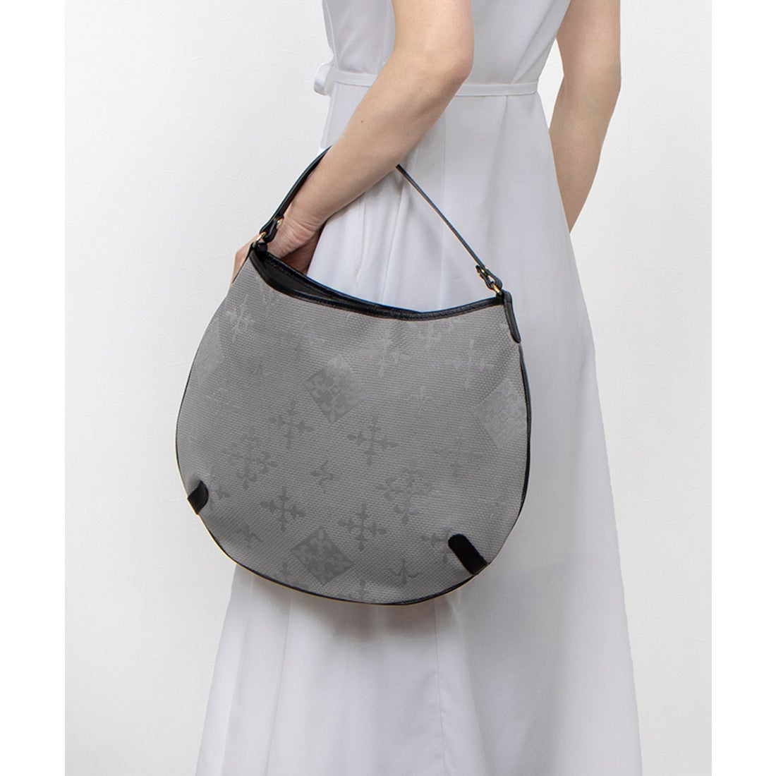 ラシット russet 刺し子ワンショルダーバッグ(CEー1479) （Kinari