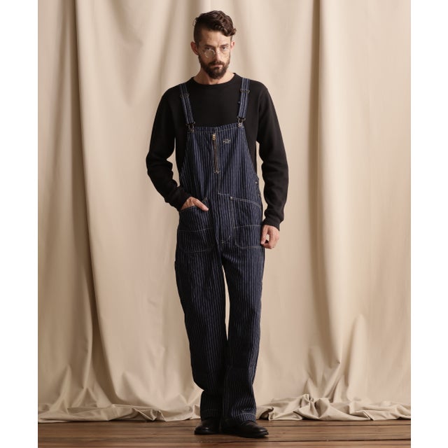 XL】Schott オーバーオール インディゴ