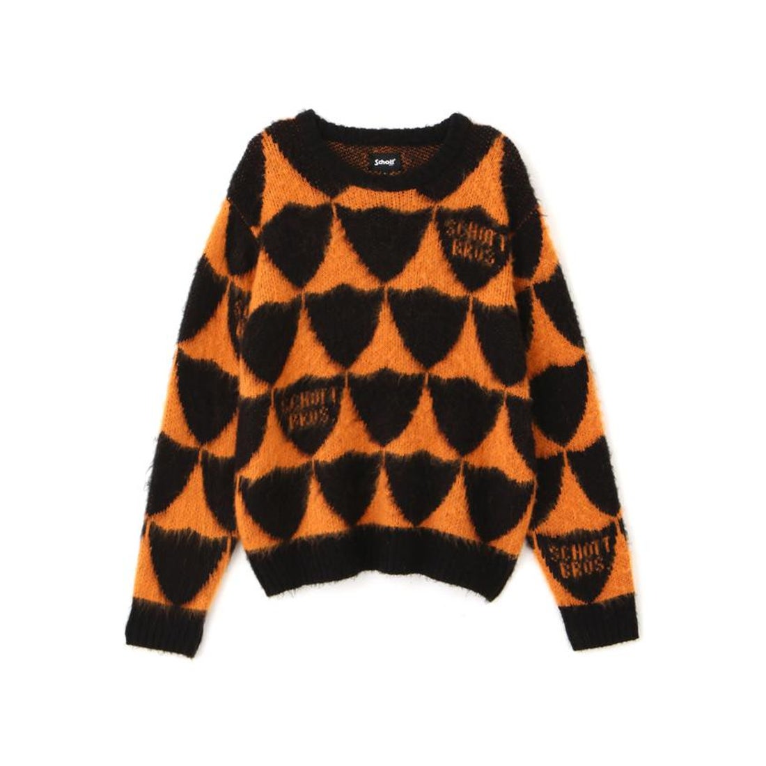 ショット Schott SHAGGY KNIT SWEATER PERFECTO/シャギーニット