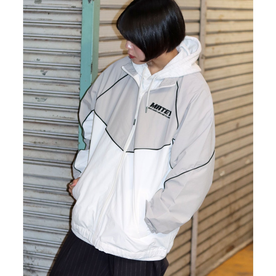 Salong hameu シャカシャカナイロンブルゾン ユニセックス トラック