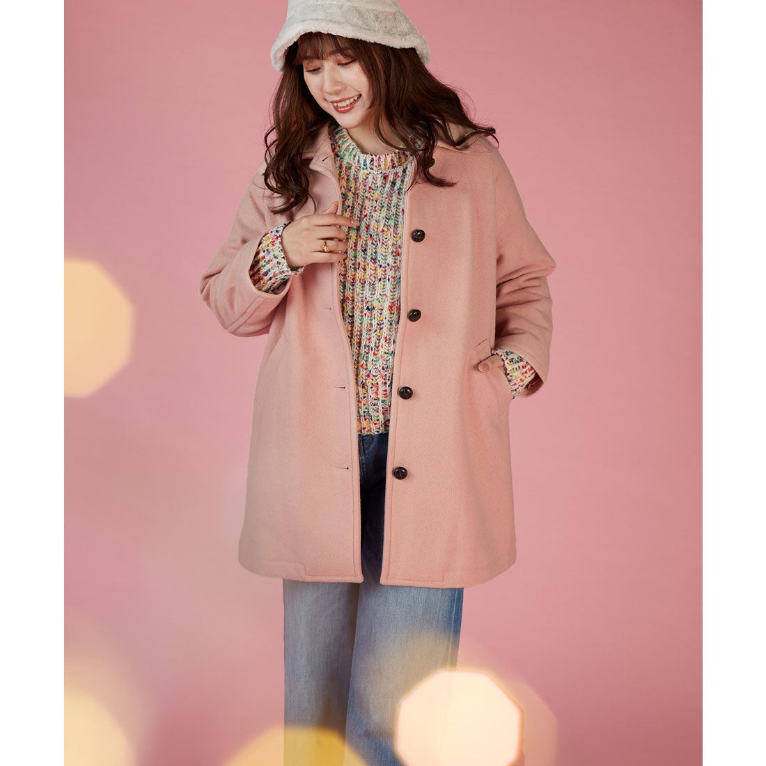 サマンサ モスモス Samansa Mos2 カバーリングヤーンステンカラー