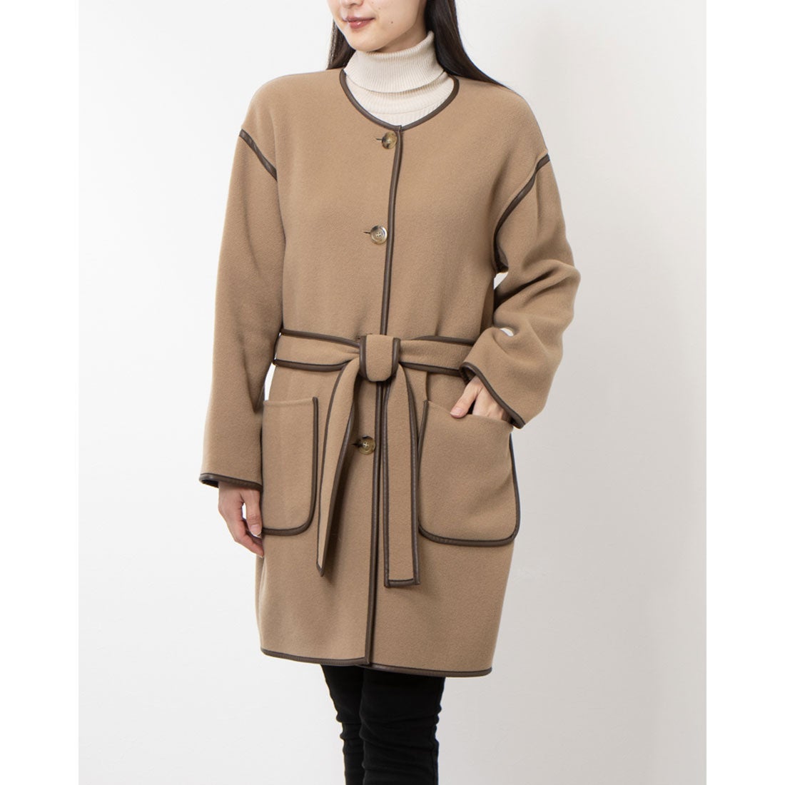 センソユニコ Sensounico LrdR New Normal QTUME パイピングコート