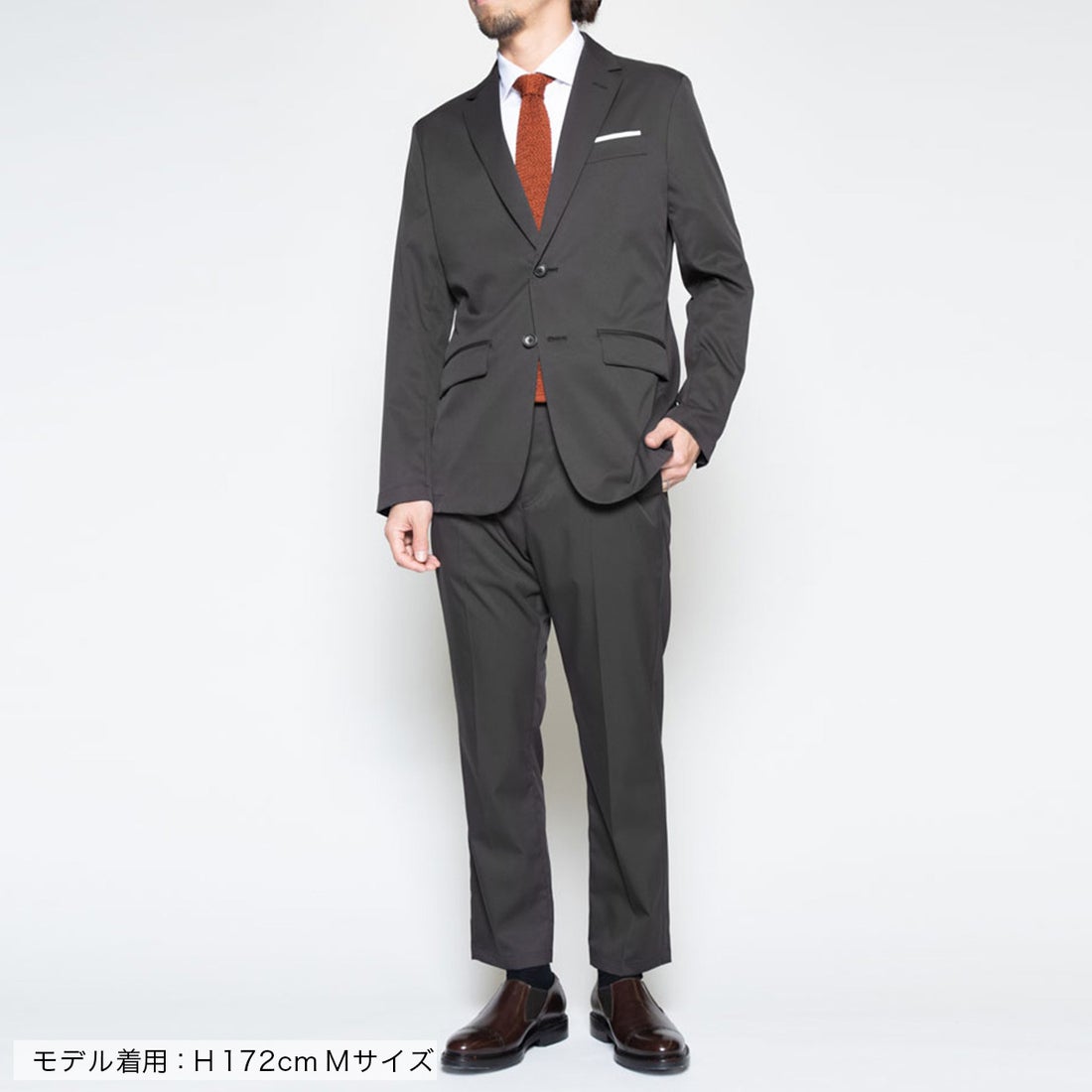 Bizアンクルパンツ （チャコールグレー） -WWSワークウェアスーツ公式